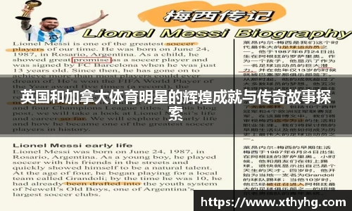 英国和加拿大体育明星的辉煌成就与传奇故事探索